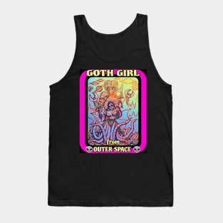 GOTH GIRL from OUTER SPACE #2 w/The Metaluna Mutant Double Sided Print Tank Top